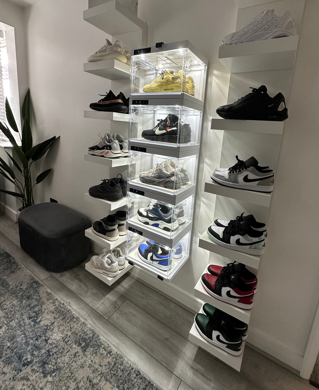 the ultimate sneaker case. 5 mistakes to avoid when doing a sneaker wall or display